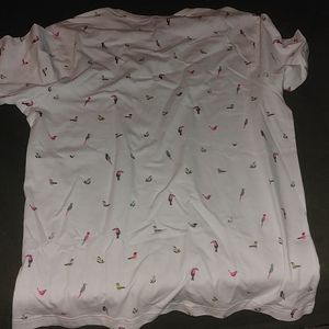 Hurley brand flamingo shirt never worn/tags still on